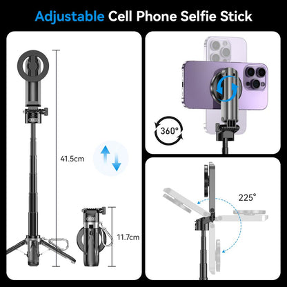 Selfie Stick Bluetooth XO Design SS22, Universal, Svart