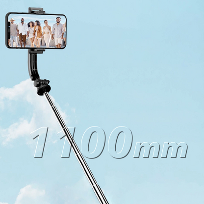 Selfie Stick Bluetooth Dudao F18S 4i1, Universal, Svart