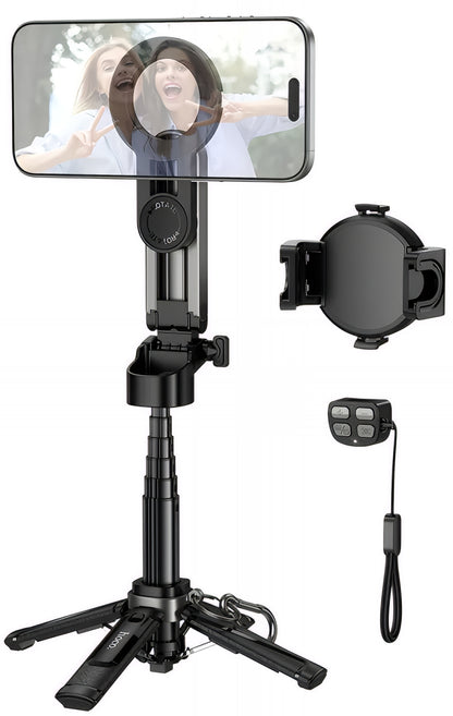 Selfie Stick Bluetooth HOCO K27 Pro, Universal, Svart
