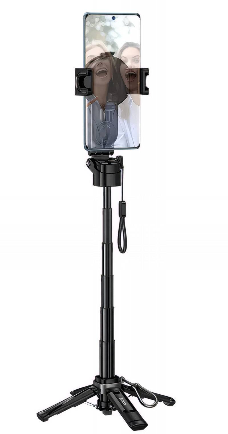 Selfie Stick Bluetooth HOCO K27 Pro, Universal, Svart