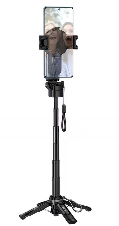 Selfie Stick Bluetooth HOCO K27 Pro, Universal, Svart