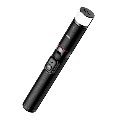 Selfie Stick Bluetooth HOCO K34, 4,5 tommer - 7 tommer, Svart