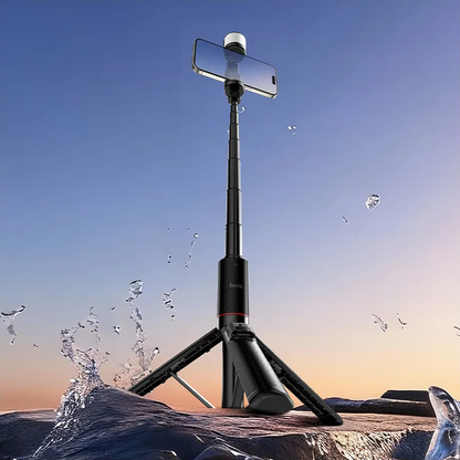 Selfie Stick Bluetooth HOCO K34, 4,5 tommer - 7 tommer, Svart