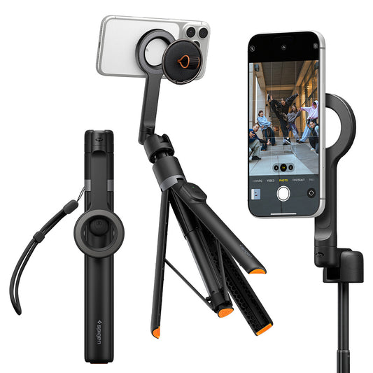 Selfie Stick Bluetooth Spigen S582W, Universal, Svart AMP11372