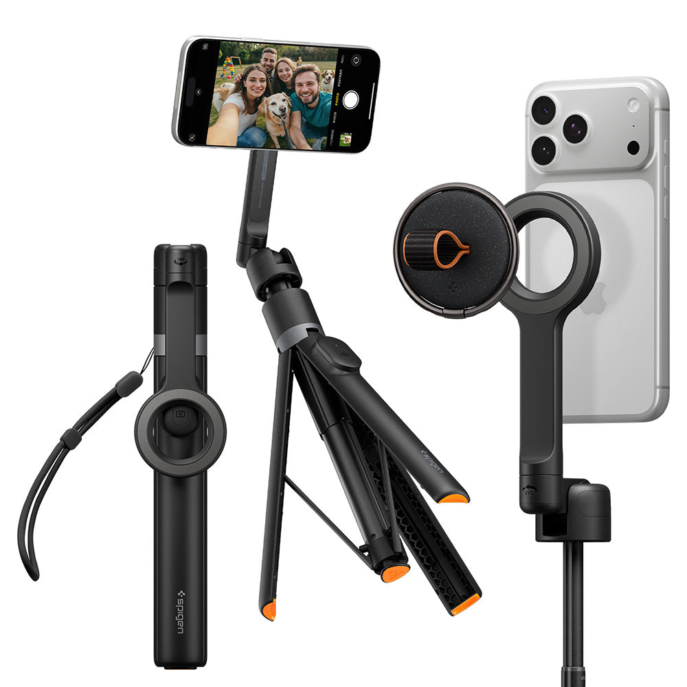 Selfie Stick Bluetooth Spigen S582W, Universal, Svart AMP11372