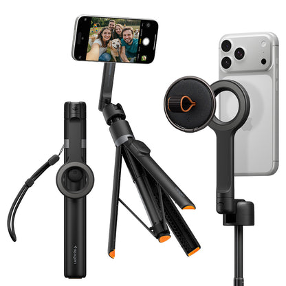 Selfie Stick Bluetooth Spigen S582W, Universal, Svart AMP11372
