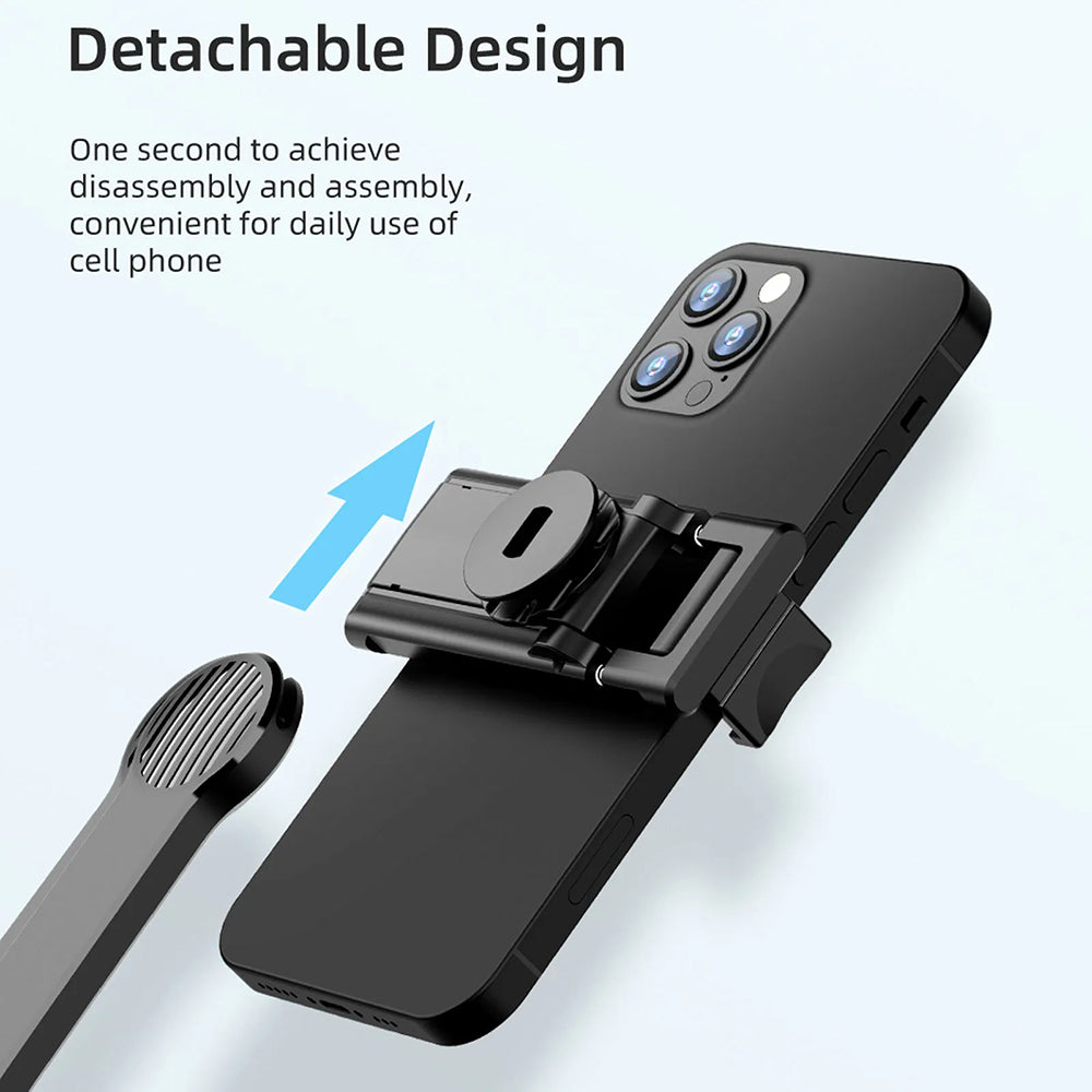 Selfie Stick Bluetooth Techsuit C01, Universal, Svart