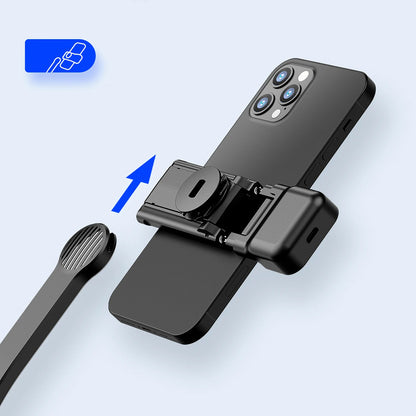 Selfie Stick Bluetooth Techsuit C01s, Universal, Svart