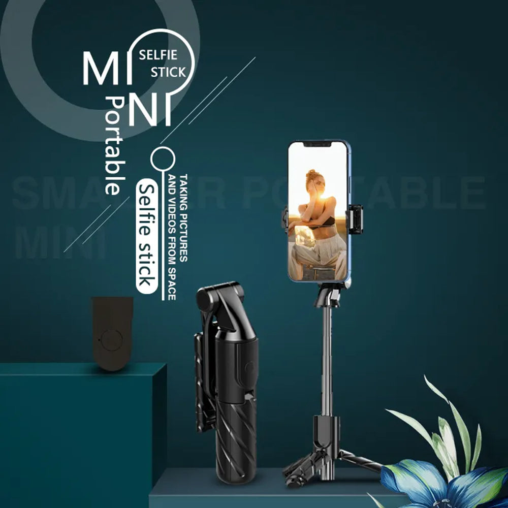 Selfie Stick Bluetooth Techsuit K03, Universal, Svart