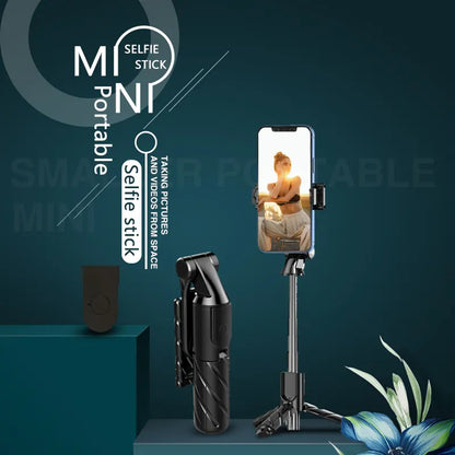 Selfie Stick Bluetooth Techsuit K03, Universal, Svart