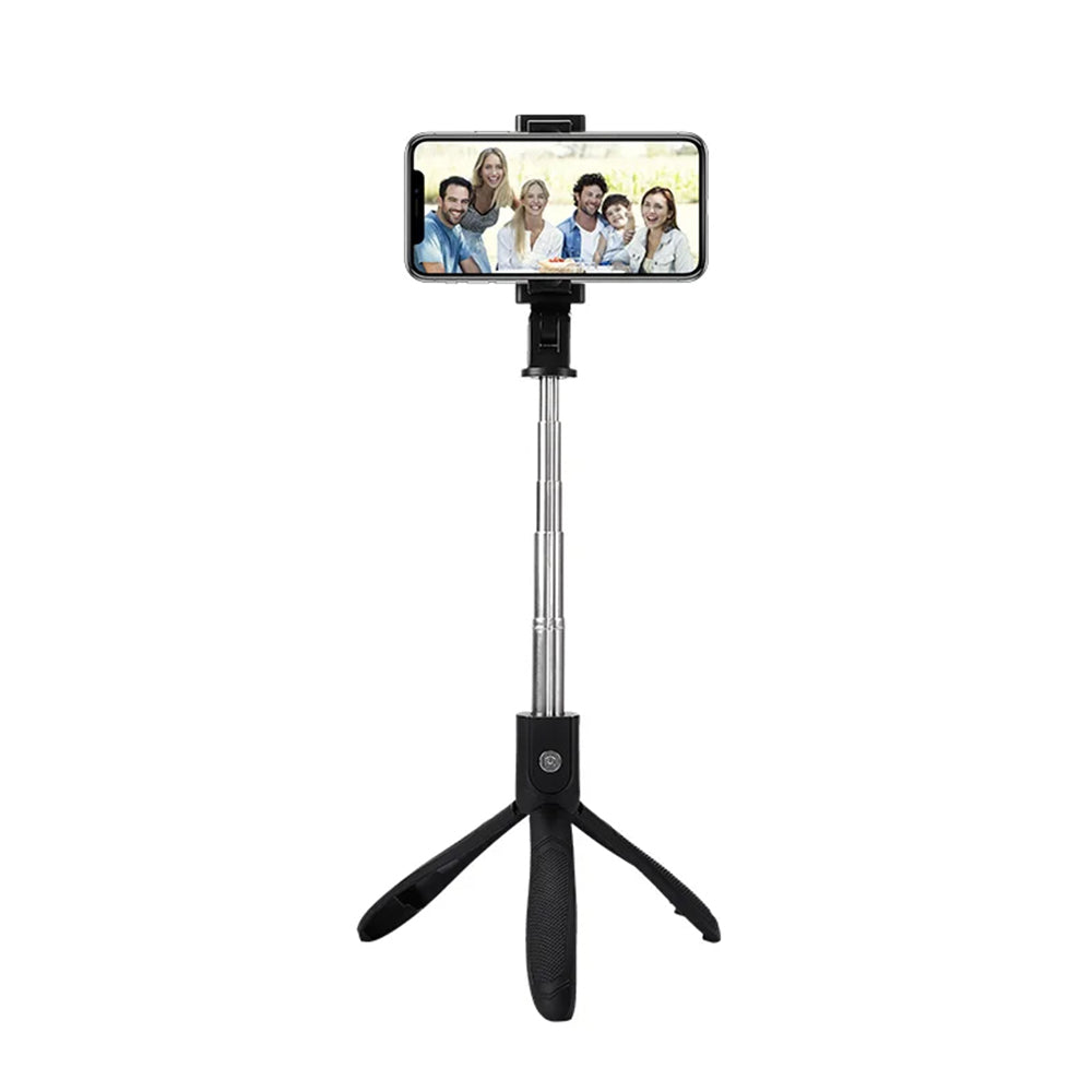 Selfie Stick Bluetooth Techsuit K06, Universal, Svart
