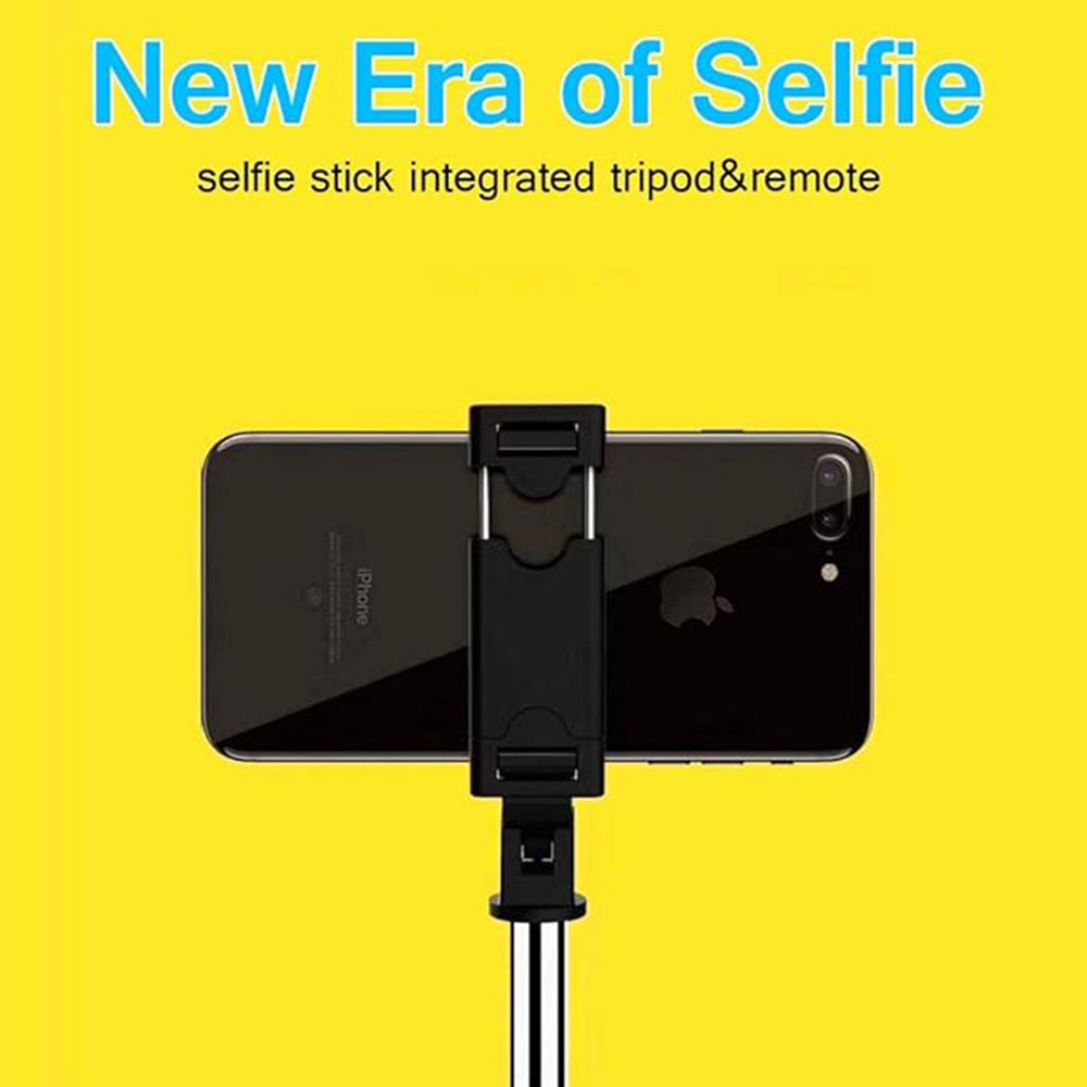 Selfie Stick Bluetooth Techsuit K07, Universal, Svart