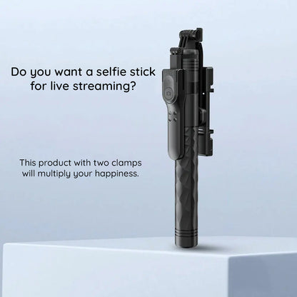 Selfie Stick Bluetooth Techsuit K28, Universal, Svart