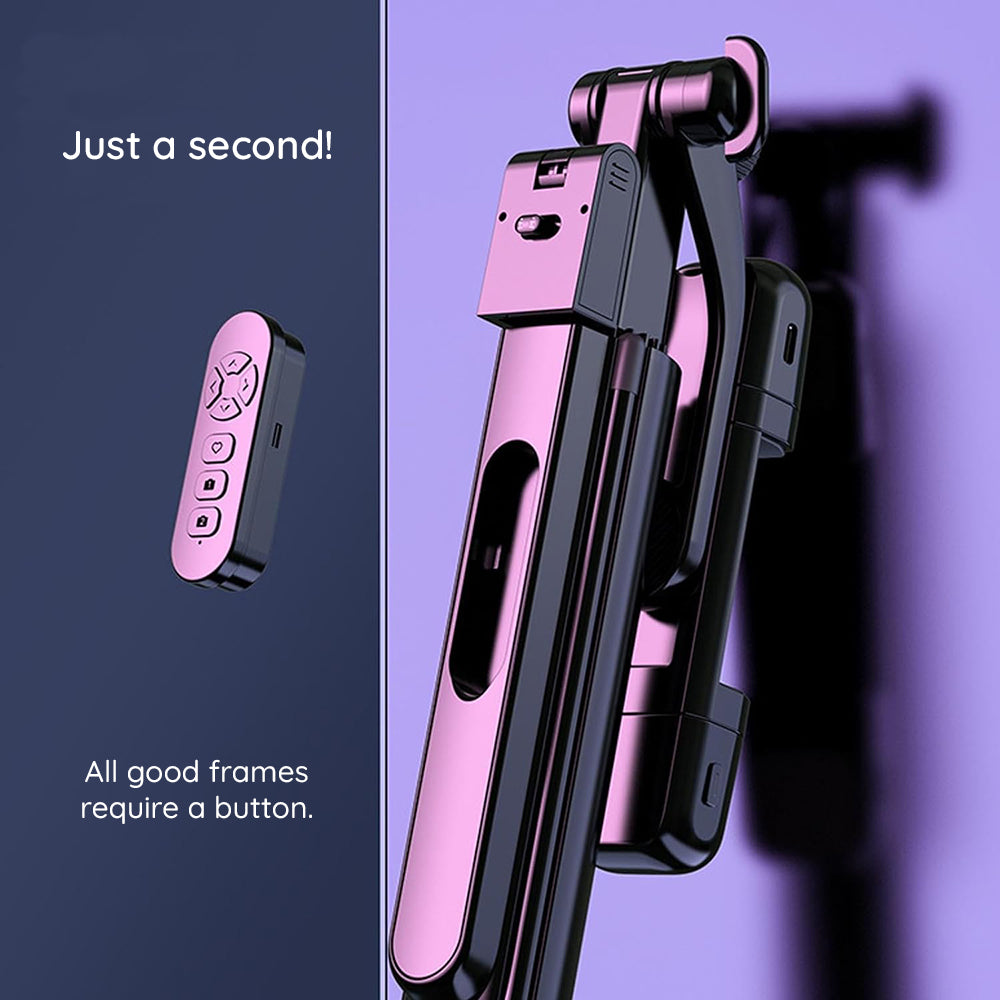 Selfie Stick Bluetooth Techsuit K30S, Universal, Svart