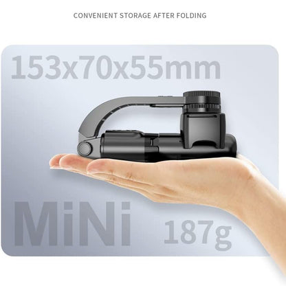 Selfie Stick Bluetooth Techsuit L08Mini, Universal, Svart