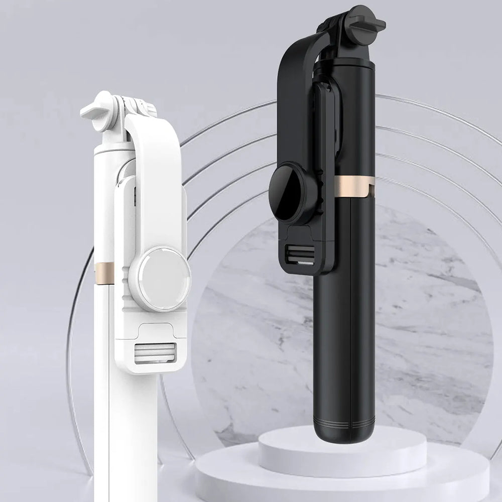 Selfie Stick Bluetooth Techsuit Q03, Universal, Svart