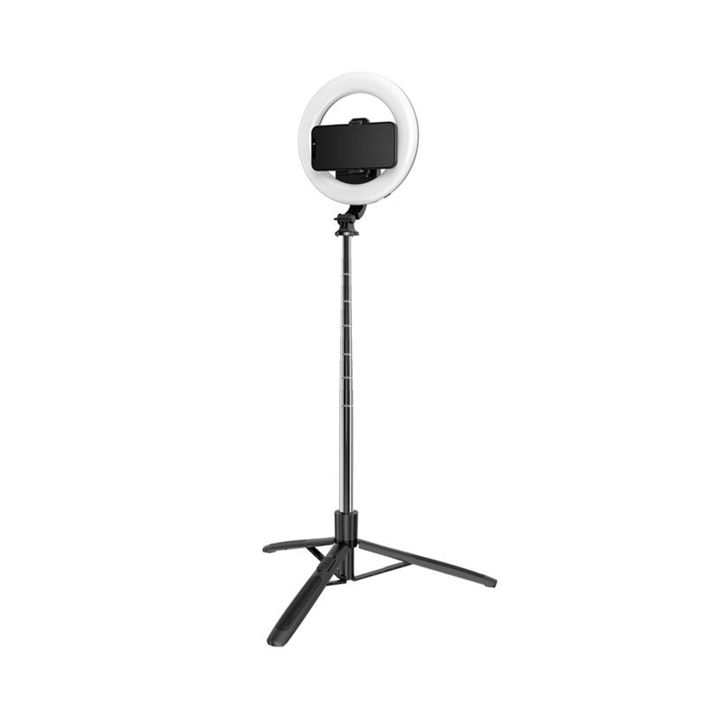 Selfie Stick Bluetooth Techsuit Q05s, Universal, Svart