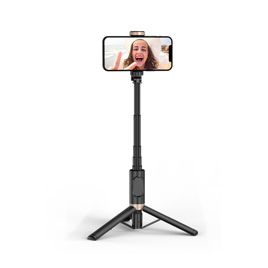 Selfie Stick Bluetooth XO Design SS14, Universal, Svart