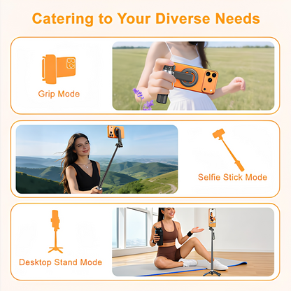 Selfie Stick Bluetooth XO Design SS25 Pro, Universal, Svart