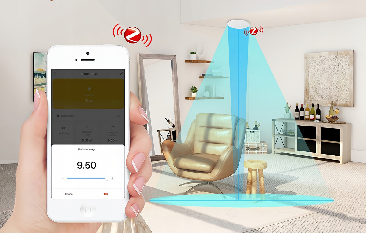 Moes ZSS-QY-HP nærværsensor, ZigBee