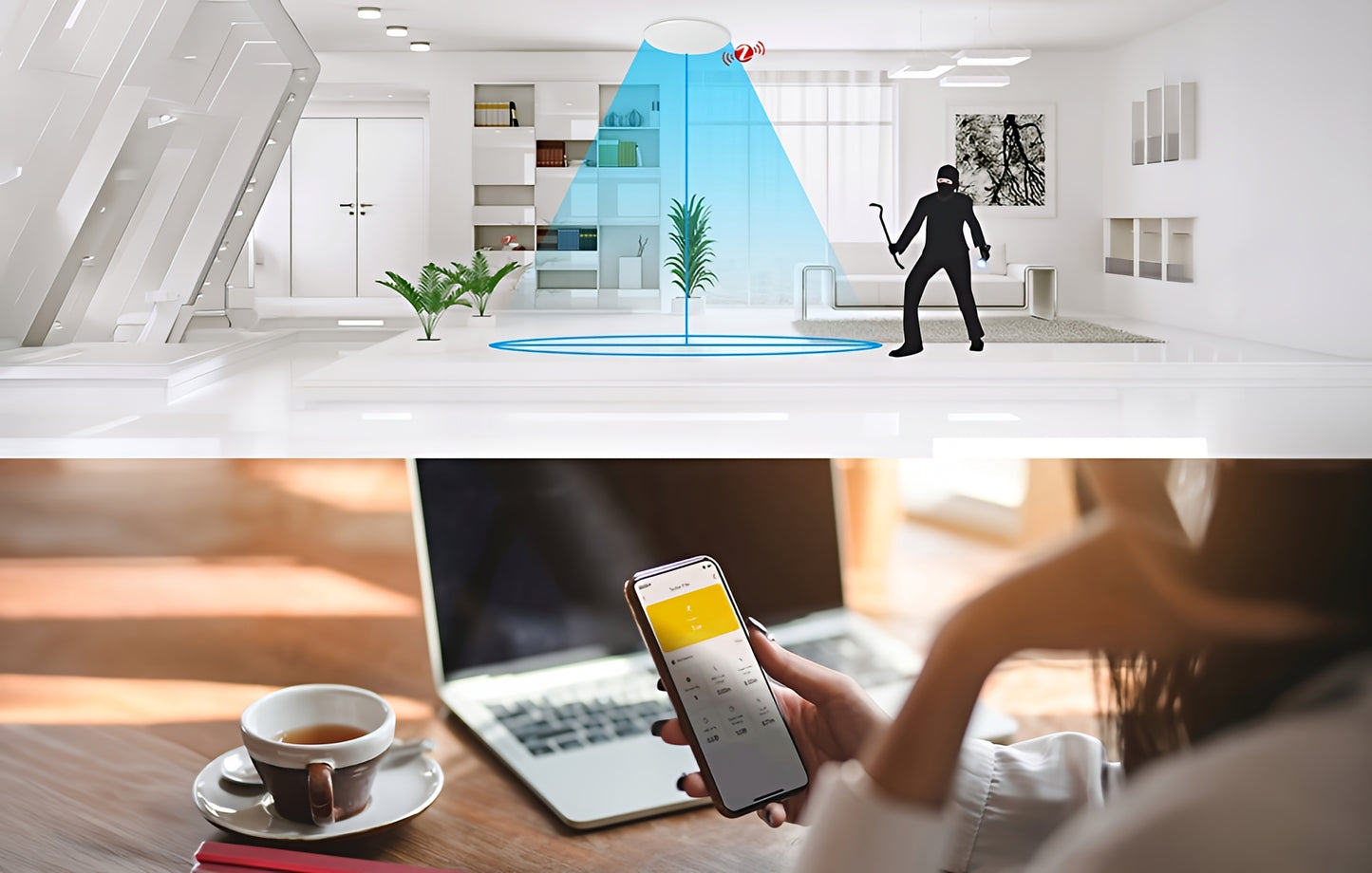 Moes ZSS-QY-HP nærværsensor, ZigBee