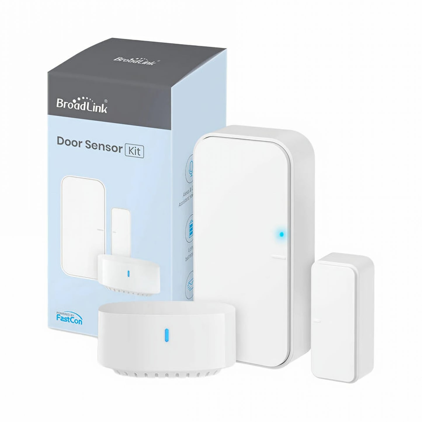Broadlink DS4 Dør-/Vindussensor med Hub S3, Wi-Fi
