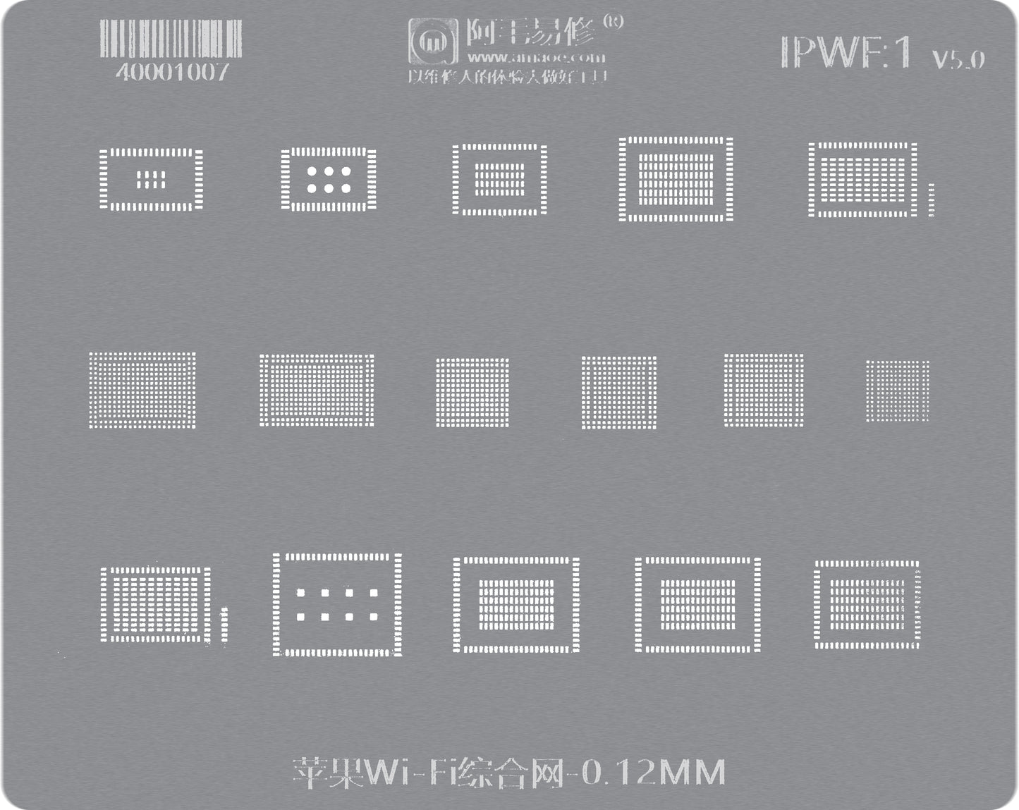 BGA-maske Amaoe for Apple iPhone-serien, Wifi IC