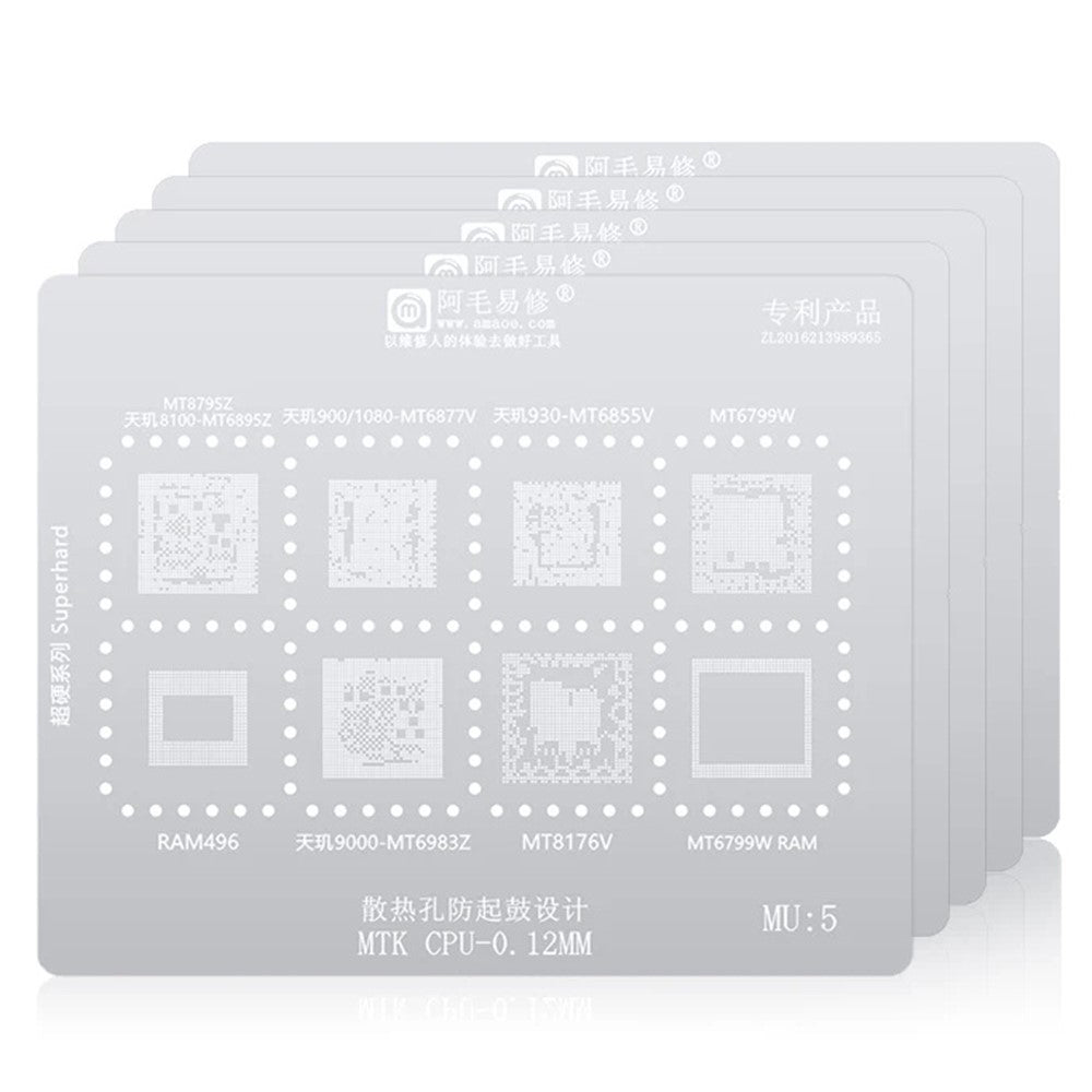 BGA-netting Amaoe for CPU MTK MU1-5