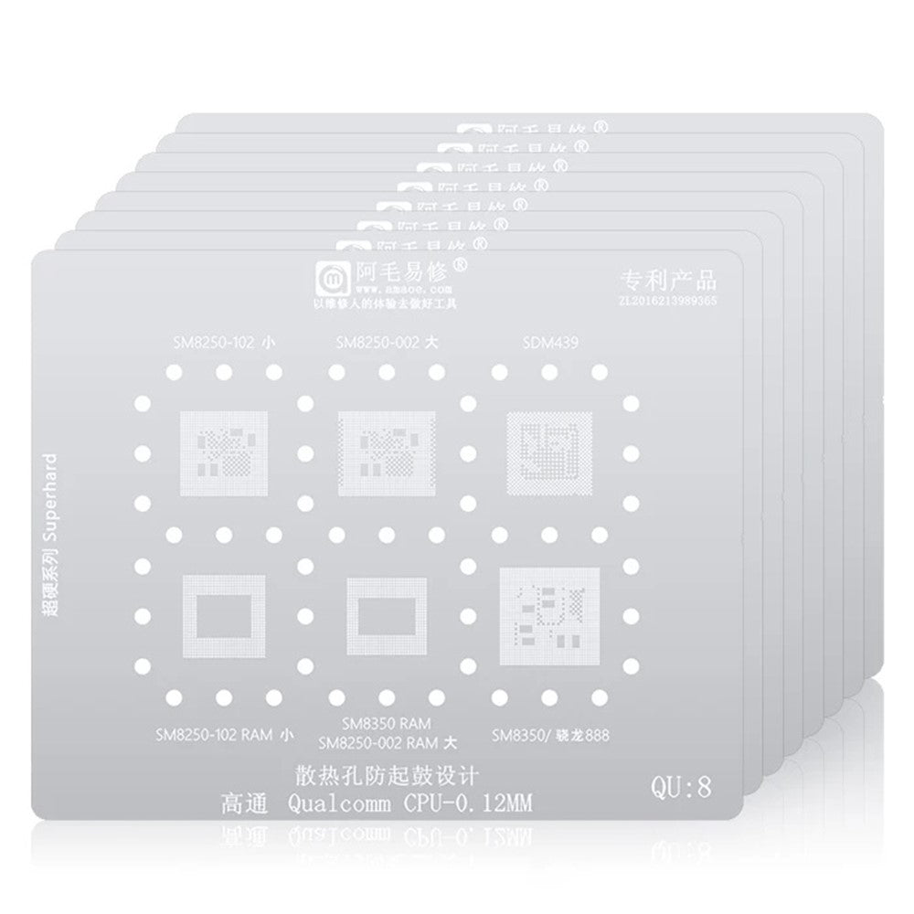Amaoe BGA-maske for CPU Qualcomm QU1-8-serien