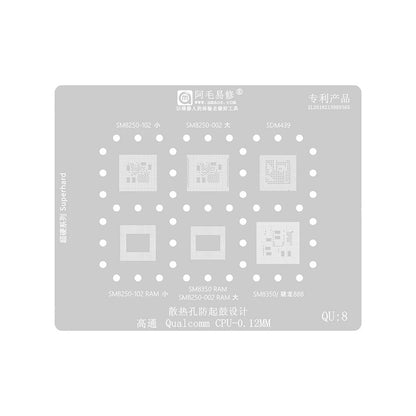 Amaoe BGA-maske for CPU Qualcomm QU1-8-serien