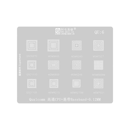 Amaoe BGA-maske for CPU Qualcomm QU1-8-serien