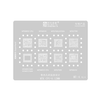 BGA-netting Amaoe for CPU MTK MU1-5