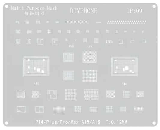 BGA-maske DIYPhone for Apple iPhone 14-serien