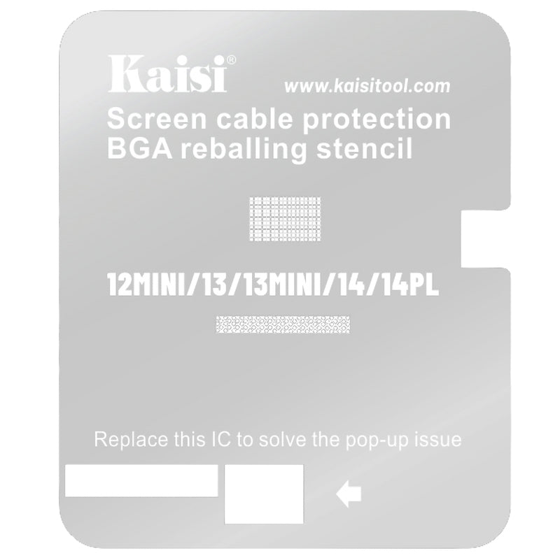 BGA Kaisi-skjerm for Apple iPhone 11 - 14 Pro max-serien