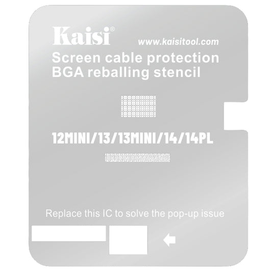 BGA Kaisi-skjerm for Apple iPhone 11 - 14 Pro max-serien