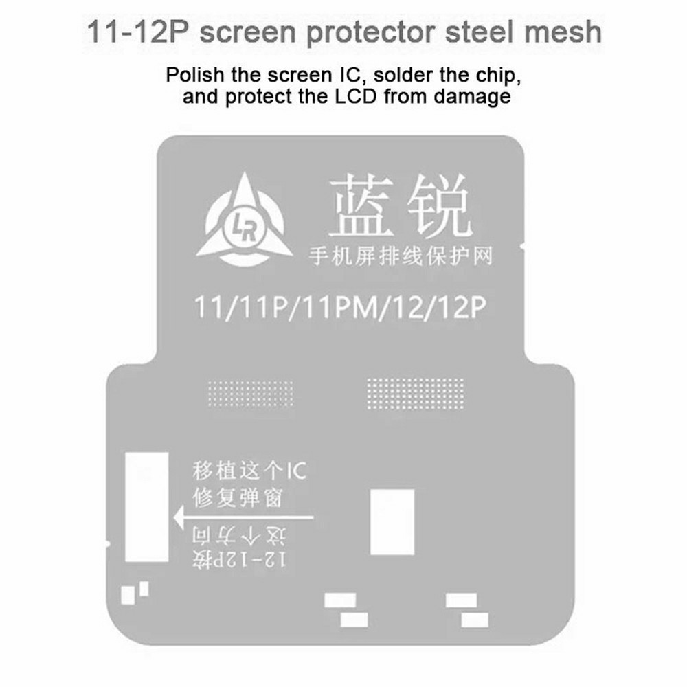 Lanrui BGA-maske for Apple iPhone 11 - 15-serien