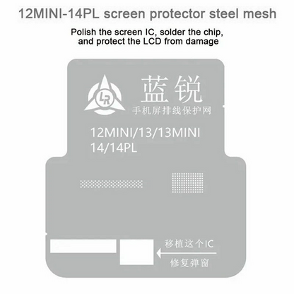 Lanrui BGA-maske for Apple iPhone 11 - 15-serien