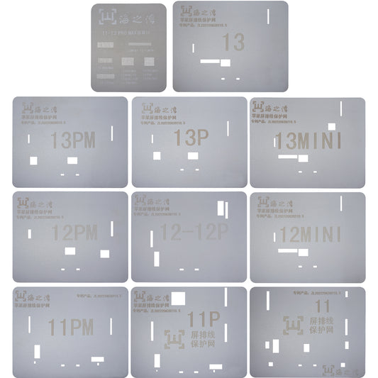 OEM BGA-maske for Apple iPhone 11 - 15-serien, Touch IC
