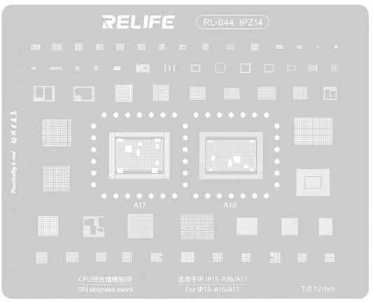 BGA-maske Relife RL-044 IPZ14 for Apple iPhone 15, CPU
