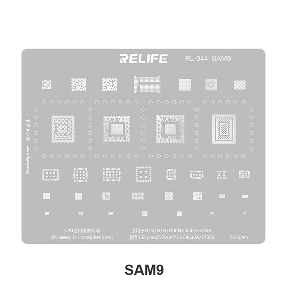BGA-nett Relife RL-044 V2.0 for CPU Samsung-serien