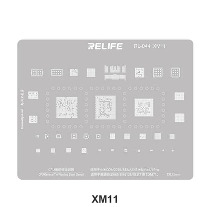 BGA-maske Relife RL-044 V2.0 for CPU Xiaomi-serien