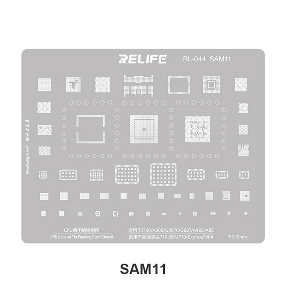 BGA-nett Relife RL-044 V2.0 for CPU Samsung-serien