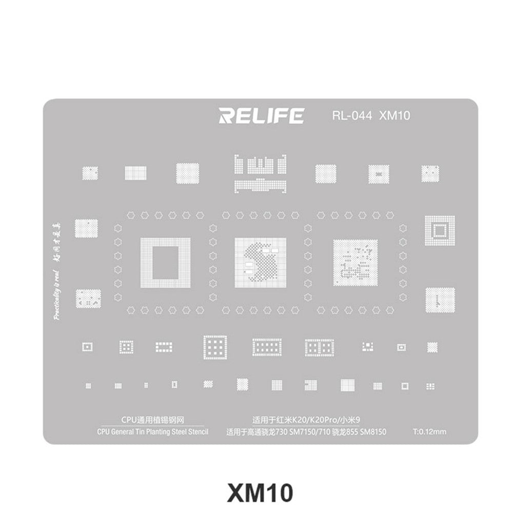 BGA-maske Relife RL-044 V2.0 for CPU Xiaomi-serien