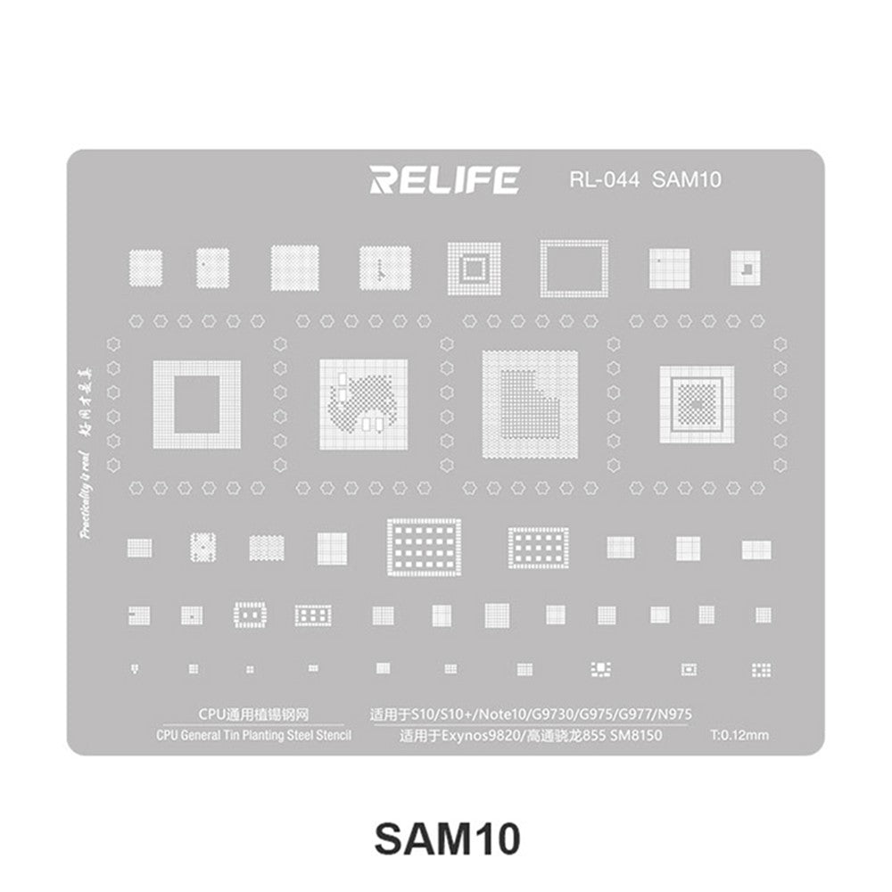 BGA-nett Relife RL-044 V2.0 for CPU Samsung-serien