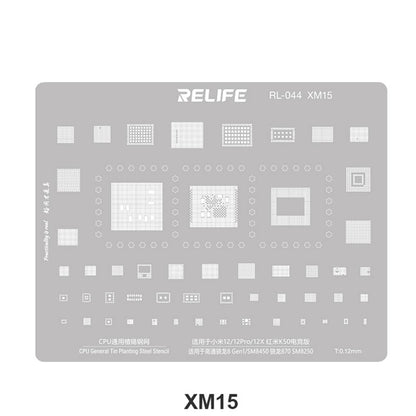 BGA-maske Relife RL-044 V2.0 for CPU Xiaomi-serien