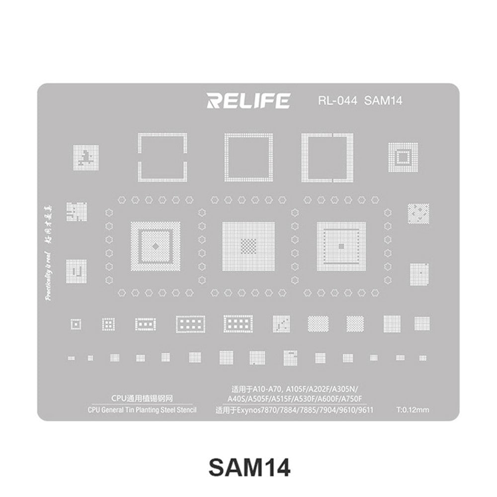 BGA-nett Relife RL-044 V2.0 for CPU Samsung-serien