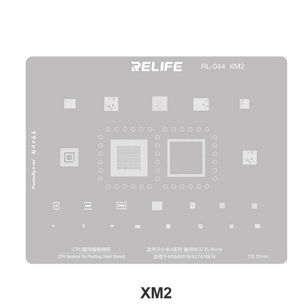 BGA-maske Relife RL-044 V2.0 for CPU Xiaomi-serien