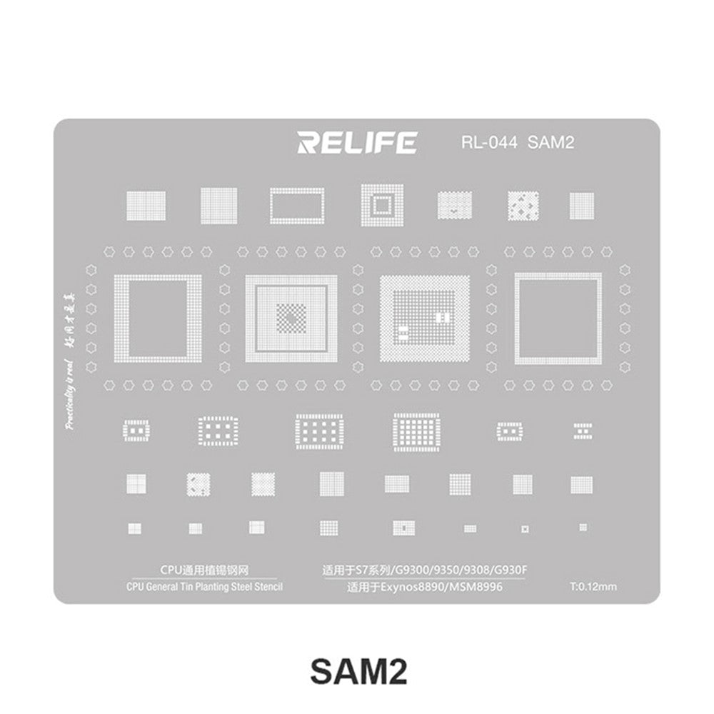 BGA-nett Relife RL-044 V2.0 for CPU Samsung-serien