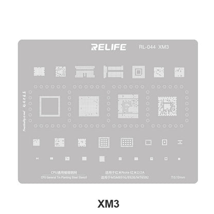 BGA-maske Relife RL-044 V2.0 for CPU Xiaomi-serien