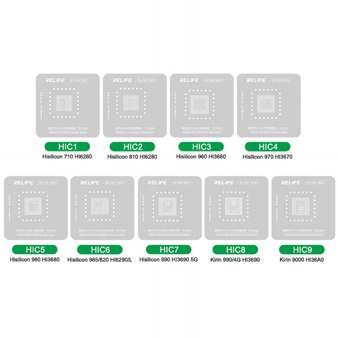 BGA-mal Relife RL-044 for Android CPU